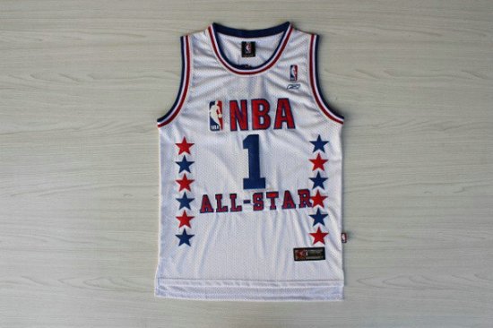 1 Mcgrady 2003 All Star Game Jersey white